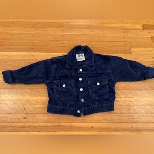 Baby Paris Vintage Blue/Navy Corduroy Jacket
